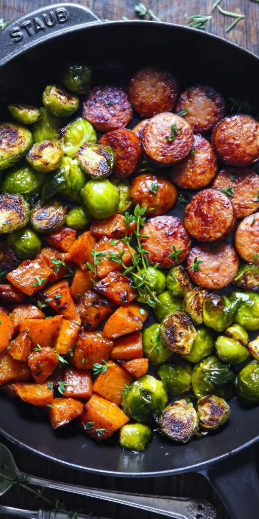 Sausage and Veggies Skillet with Butternut Squash and Brussels Sprouts 2 sausage and veggies skillet with butternut squash 2026 08 26 193014 512x1024 1