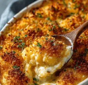Dolly Parton's baked macaroni and cheese casserole with five simple ingredients