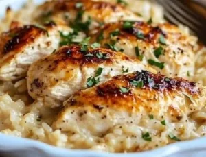 Discover the ultimate comfort dish with this No Peek Chicken Casserole recipe. Made with tender chicken and rice, this e… | Chicken casserole recipes without cheese, Quick dinner meals for 2, Chicken and rice casserole 4 No Peek Chicken Casserole with tender chicken and rice for a comforting meal