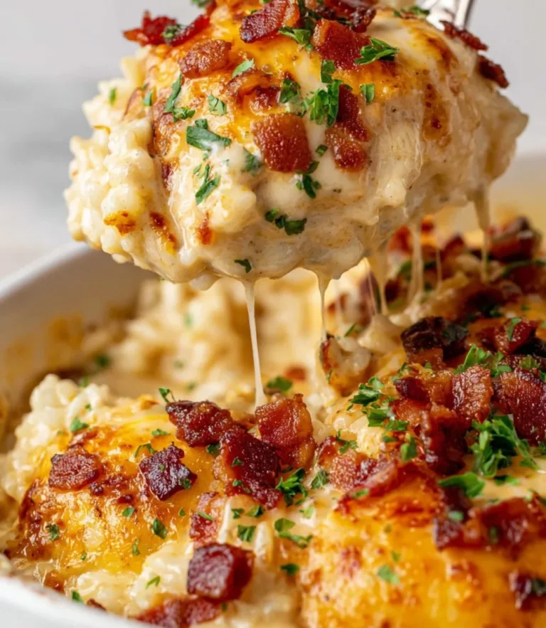 Delicious southern smothered chicken recipe with creamy sauce and herbs