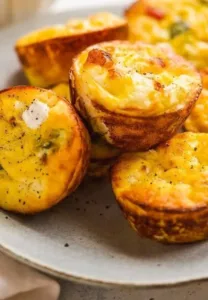 Easy Ricotta Cheese Egg Bites with Peppers and Onion 5 Easy ricotta cheese egg bites with peppers and onion for breakfast